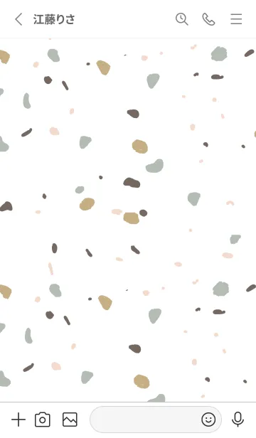 [LINE着せ替え] simple_terrazzo(:の画像2