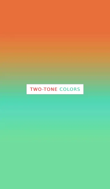 [LINE着せ替え] ツートーン カラーズ 16の画像1