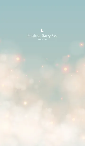 [LINE着せ替え] Healing starry sky Nostalgicの画像1