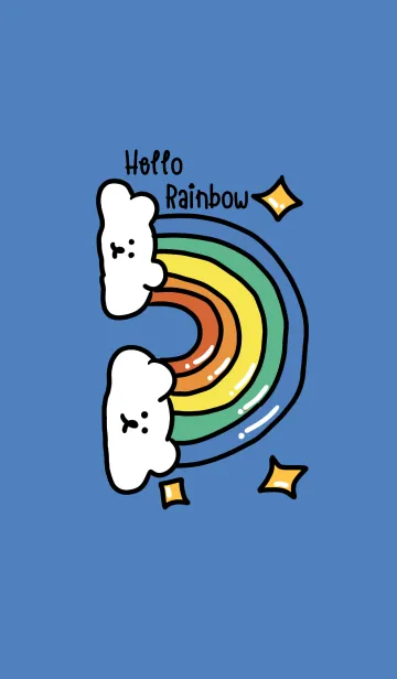 [LINE着せ替え] Hello rainbowの画像1