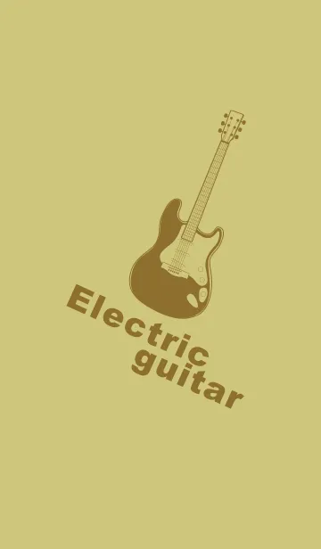 [LINE着せ替え] ELECTRIC GUITAR CLR コロニアルイエローの画像1