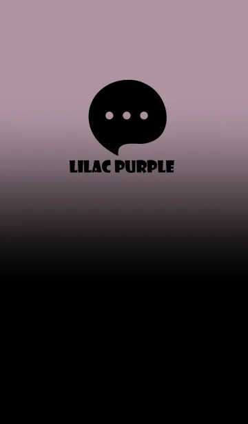 [LINE着せ替え] Black & Lilac Purple Theme V4 (JP)の画像1