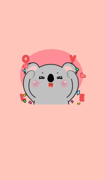 [LINE着せ替え] Simple Koala Lover Theme (JP)の画像1