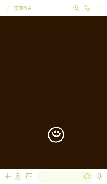 [LINE着せ替え] ミニスマイル* 0103の画像2