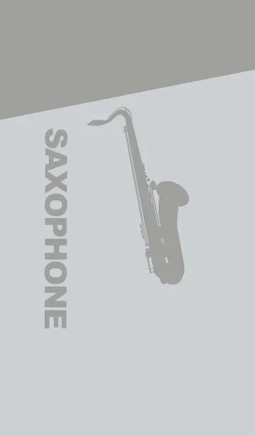 [LINE着せ替え] Saxophone CLR スカイグレイの画像1