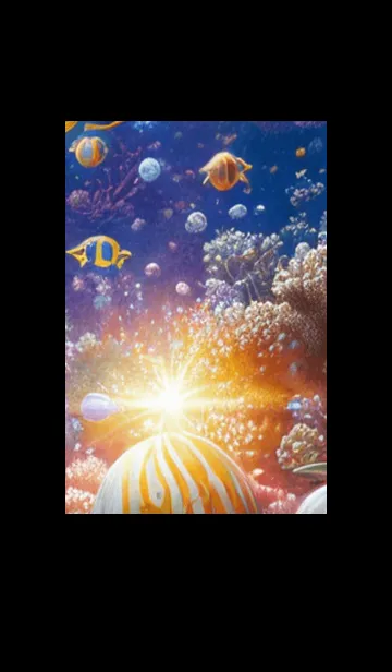 [LINE着せ替え] 熱帯魚の夢#FU112。の画像1