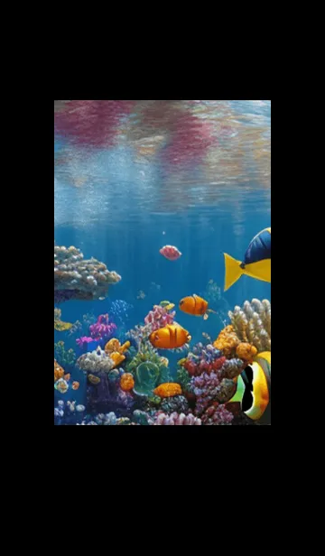 [LINE着せ替え] 熱帯魚の夢#FU19。の画像1