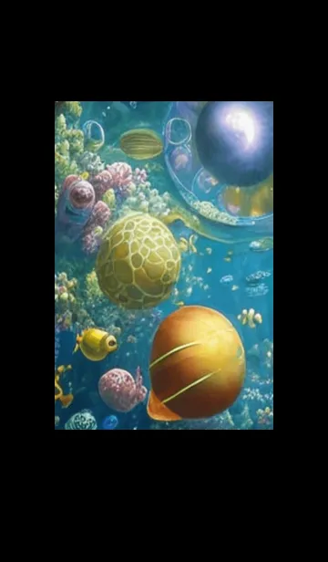 [LINE着せ替え] 熱帯魚の夢#FU17。の画像1