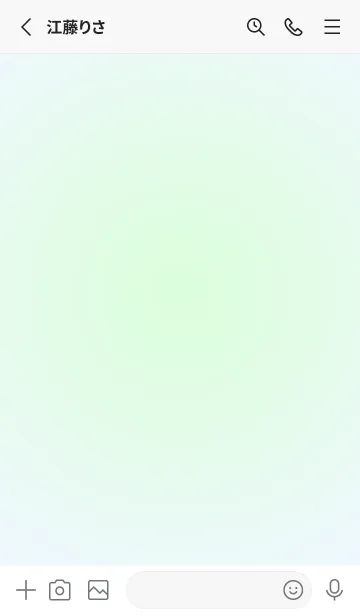 [LINE着せ替え] パステルグリーン2●アリスブルー.TKCの画像2