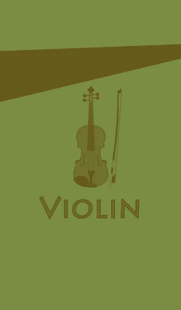 [LINE着せ替え] Violin CLR グラスグリーンの画像1