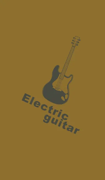 [LINE着せ替え] ELECTRIC GUITAR CLR ゴールデンオーカーの画像1