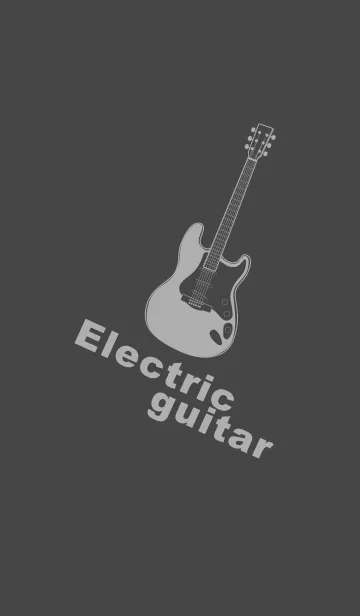 [LINE着せ替え] ELECTRIC GUITAR CLR オリーブ茶の画像1