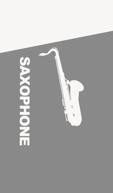 [LINE着せ替え] Saxophone CLR バトルシップグレイの画像1