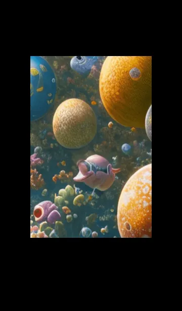 [LINE着せ替え] 熱帯魚の夢#FU11。の画像1