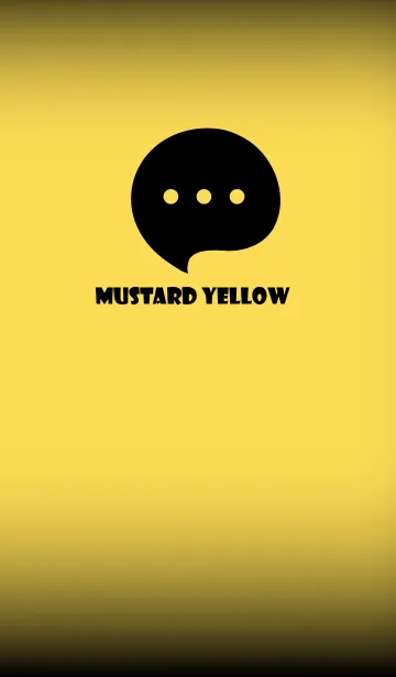 [LINE着せ替え] Mustard Yellow And Black V.4 (JP)の画像1