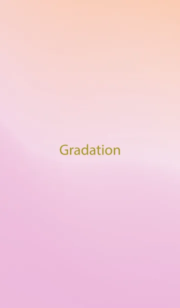 [LINE着せ替え] gradation ORANGE&PINK 105の画像1