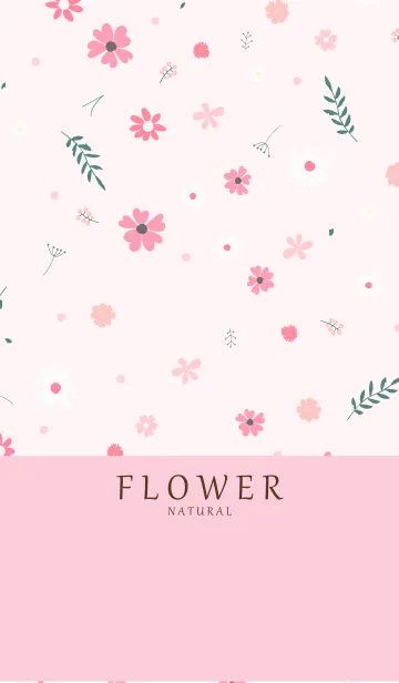 [LINE着せ替え] FLOWER PINK -NATURAL-19の画像1