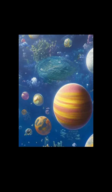 [LINE着せ替え] 熱帯魚の夢#FU129。の画像1