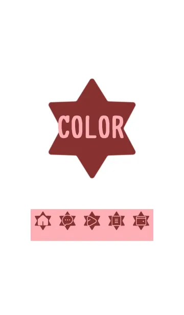 [LINE着せ替え] red color S28の画像1