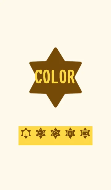 [LINE着せ替え] yellow color S29の画像1