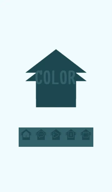 [LINE着せ替え] blue color T28の画像1