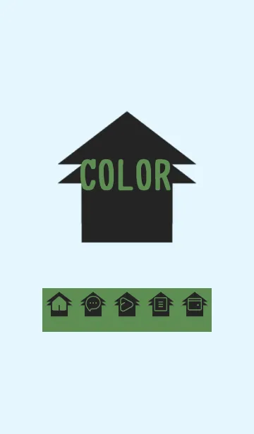 [LINE着せ替え] blue color T29の画像1