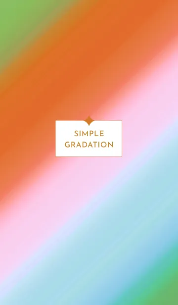 [LINE着せ替え] シンプル スター グラデーション 32の画像1