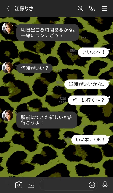 [LINE着せ替え] ザ レオパード 249の画像3