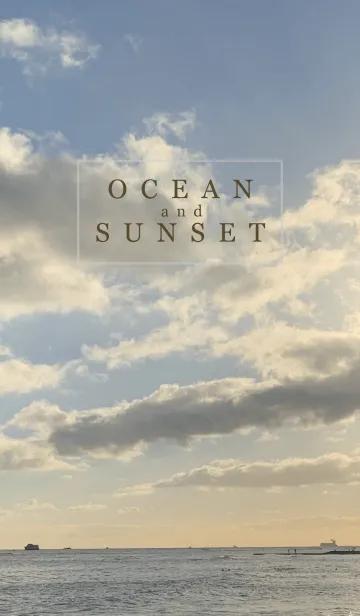 [LINE着せ替え] OCEAN and SUNSET HAWAII 30の画像1