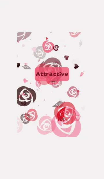 [LINE着せ替え] Attractive | little rose.の画像1