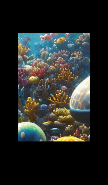 [LINE着せ替え] 熱帯魚の夢#FV25。の画像1