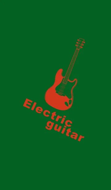 [LINE着せ替え] ELECTRIC GUITAR CLR スプルースグリーンの画像1