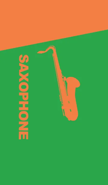 [LINE着せ替え] Saxophone CLR 鸚緑の画像1