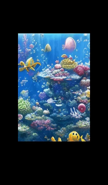 [LINE着せ替え] 熱帯魚の夢#FV126の画像1