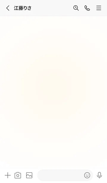 [LINE着せ替え] フローラルホワイト●ホワイト.TKCの画像2