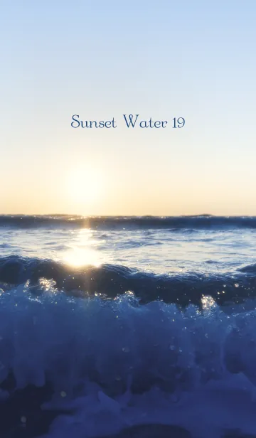 [LINE着せ替え] SunsetWater 19の画像1