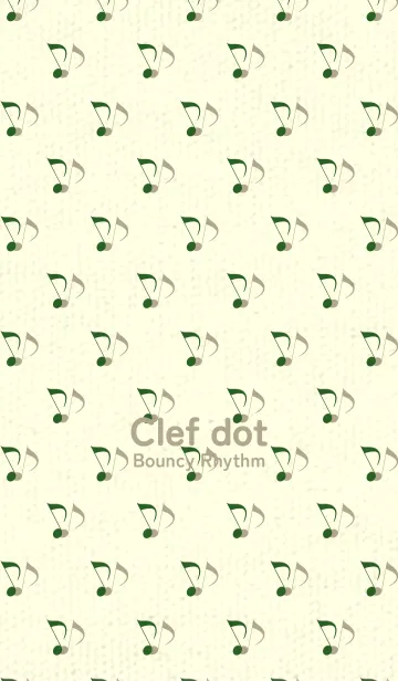 [LINE着せ替え] Clef dot スプルースグリーンの画像1