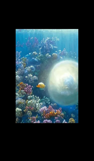 [LINE着せ替え] 熱帯魚の夢#FV217。の画像1