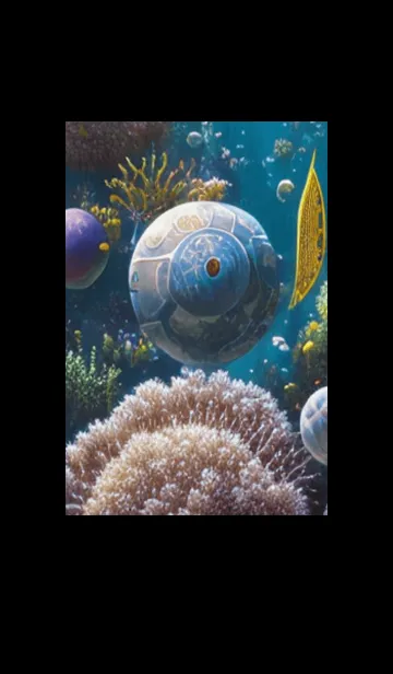 [LINE着せ替え] 熱帯魚の夢#FV215。の画像1