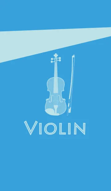 [LINE着せ替え] Violin CLR 露草の画像1