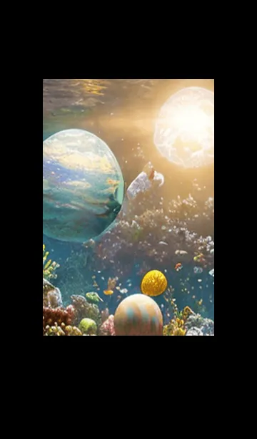 [LINE着せ替え] 熱帯魚の夢#FV29。の画像1