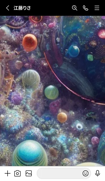 [LINE着せ替え] 熱帯魚の夢#FV28。の画像2