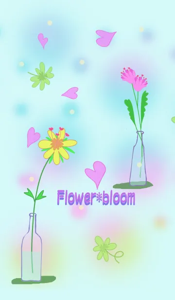 [LINE着せ替え] 色花の画像1