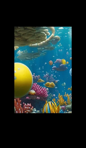 [LINE着せ替え] 熱帯魚の夢#FV26。の画像1