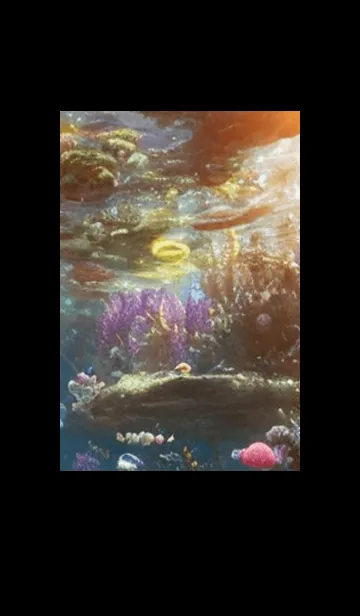 [LINE着せ替え] 熱帯魚の夢#FV314。の画像1