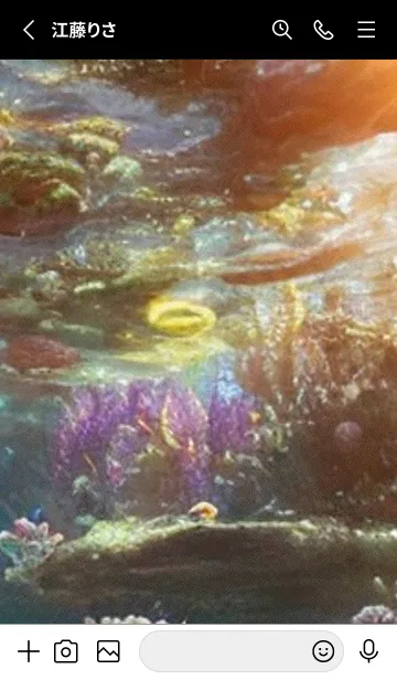 [LINE着せ替え] 熱帯魚の夢#FV314。の画像2