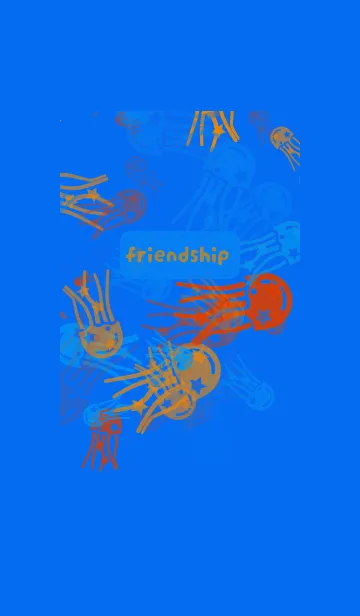 [LINE着せ替え] 友情 | 海の下ではの画像1