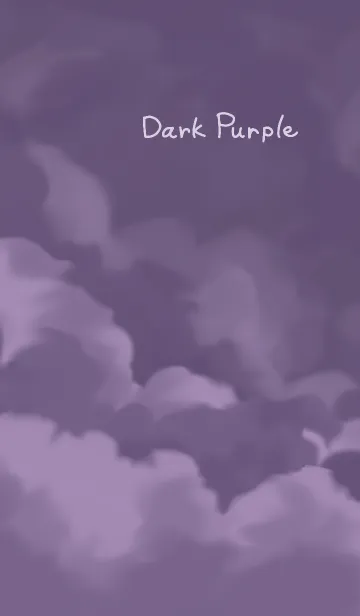 [LINE着せ替え] 暗い紫雲の画像1