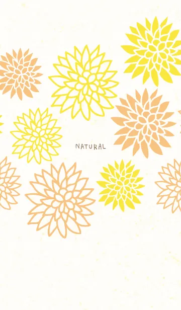 [LINE着せ替え] 和風 華やか お花6の画像1