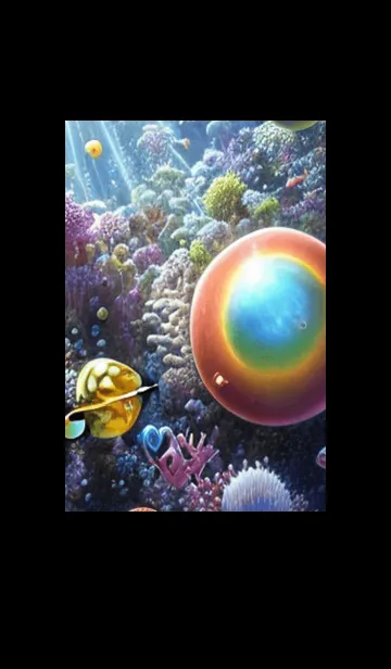 [LINE着せ替え] 熱帯魚の夢#FV38。の画像1